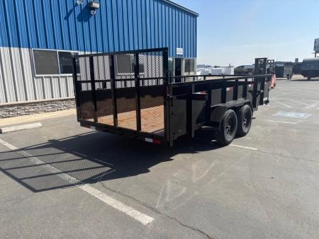 New 2026 Iron Panther Utility Box Trailer 7x16x2