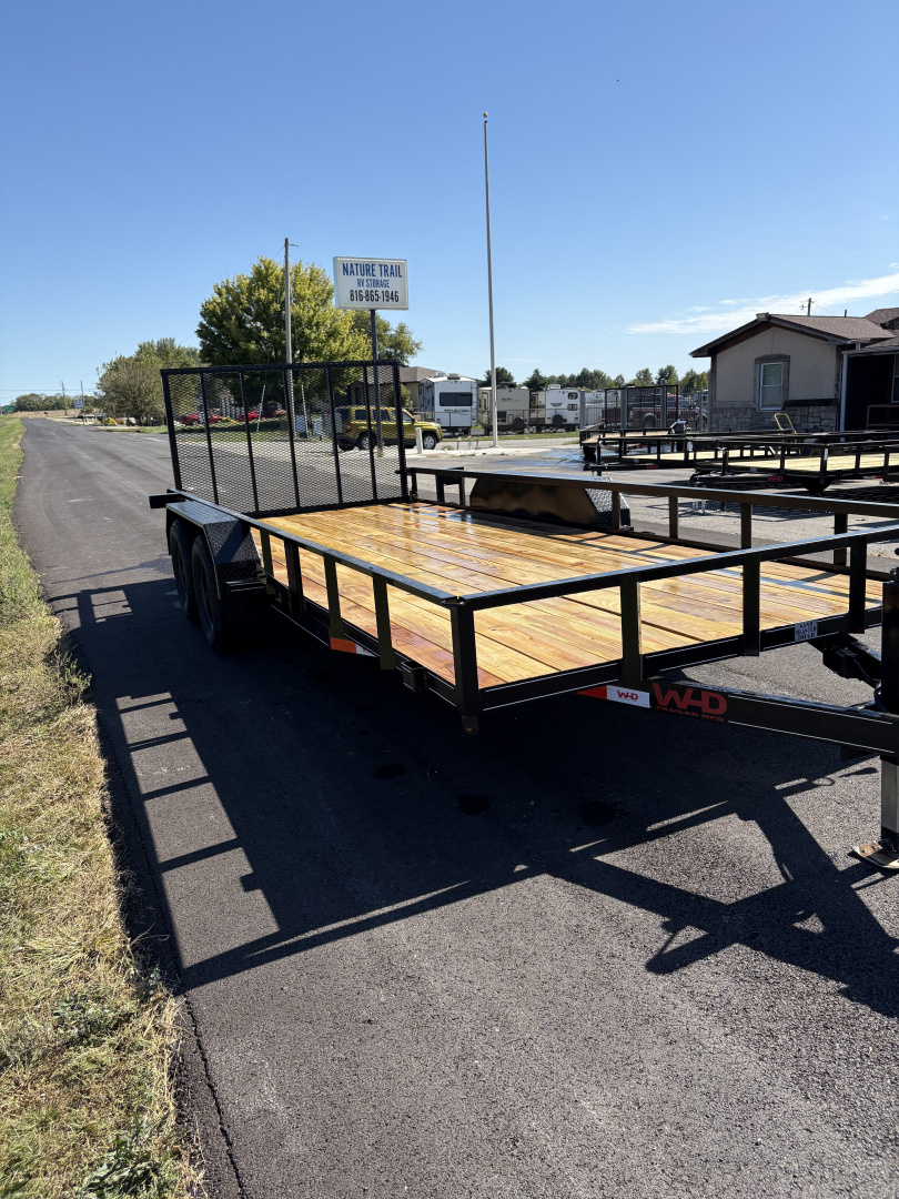 New 2026 WD Trailers 83X18 Utility-TA