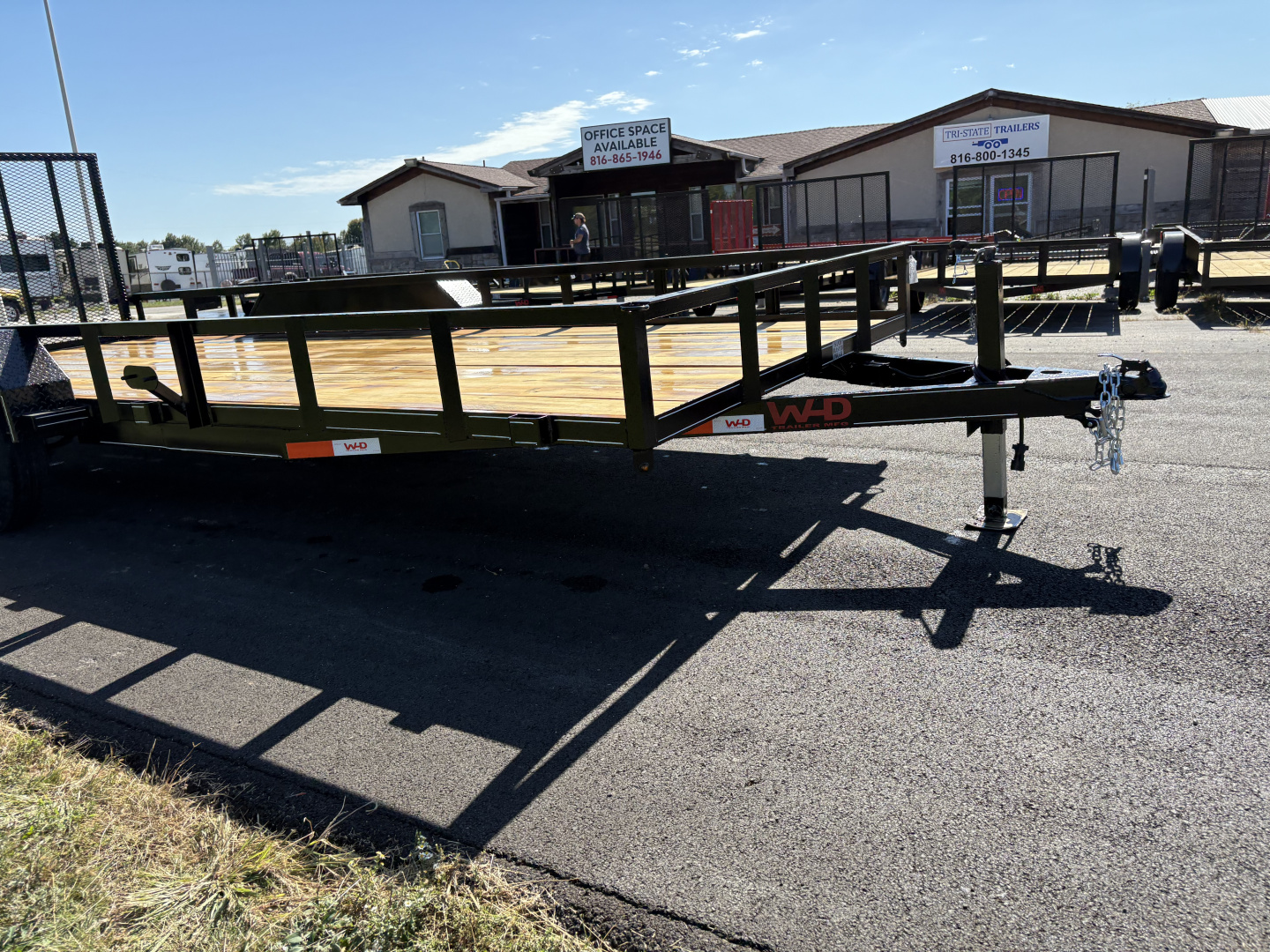 New 2026 WD Trailers 83X18 Utility-TA