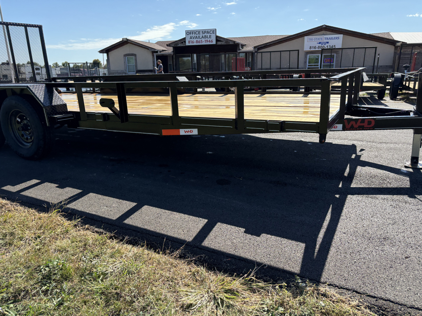 New 2026 WD Trailers 83X18 Utility-TA
