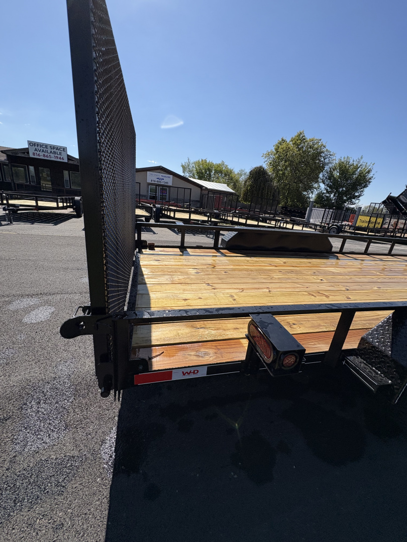 New 2026 WD Trailers 83X18 Utility-TA