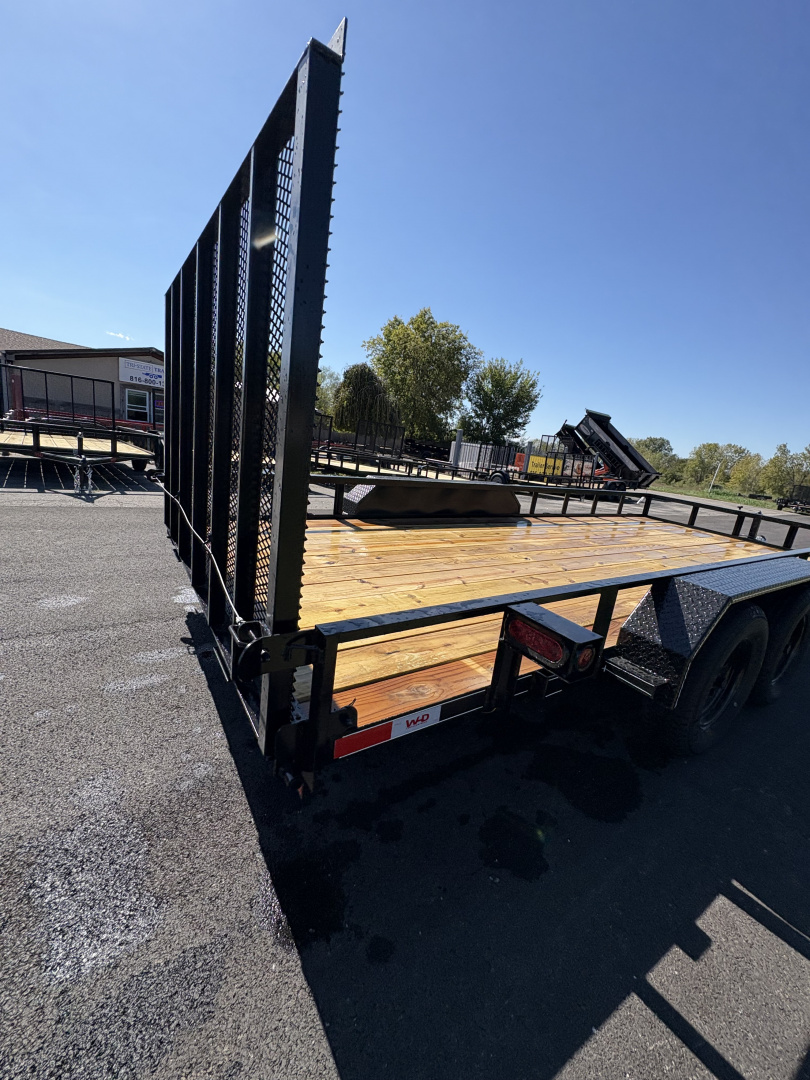 New 2026 WD Trailers 83X18 Utility-TA