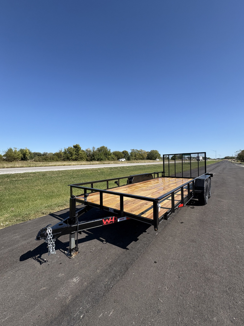 New 2026 WD Trailers 83X18 Utility-TA