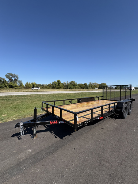 New 2026 WD Trailers 83X18 Utility-TA