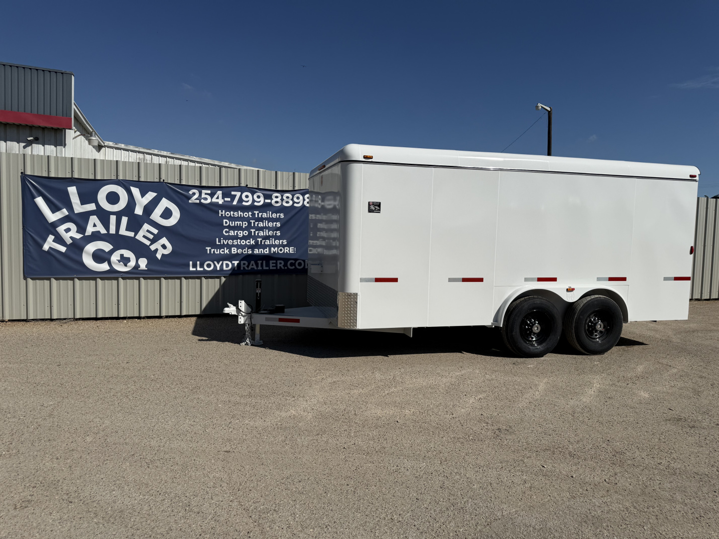 New 2026 W-W Trailer 16X8 Cargo / Enclosed Trailer