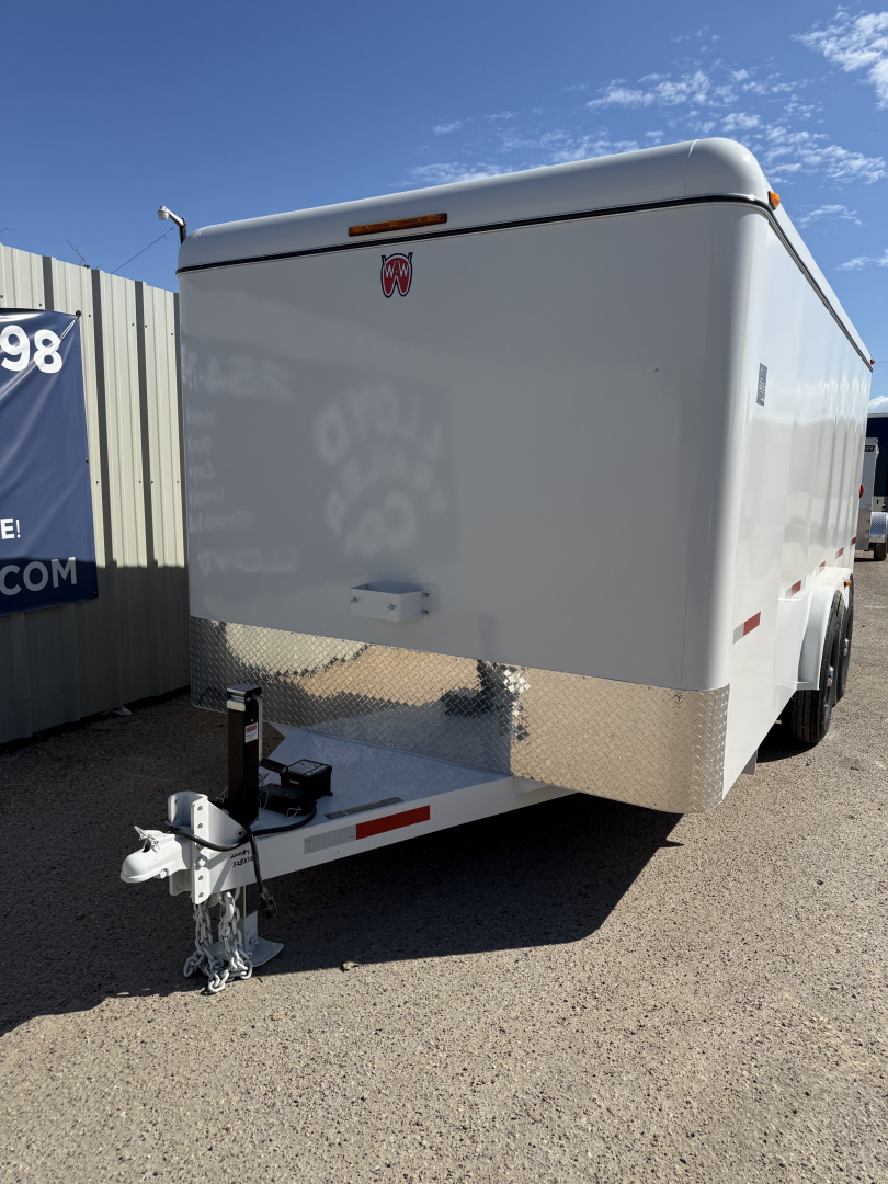 New 2026 W-W Trailer 16X8 Cargo / Enclosed Trailer