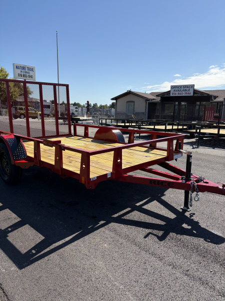 New 2025 Rice Trailers 10' X 6'4  Utility Trailer