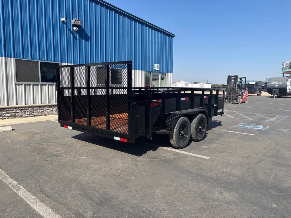New 2026 Iron Panther Utility Box Trailer 7x14x2