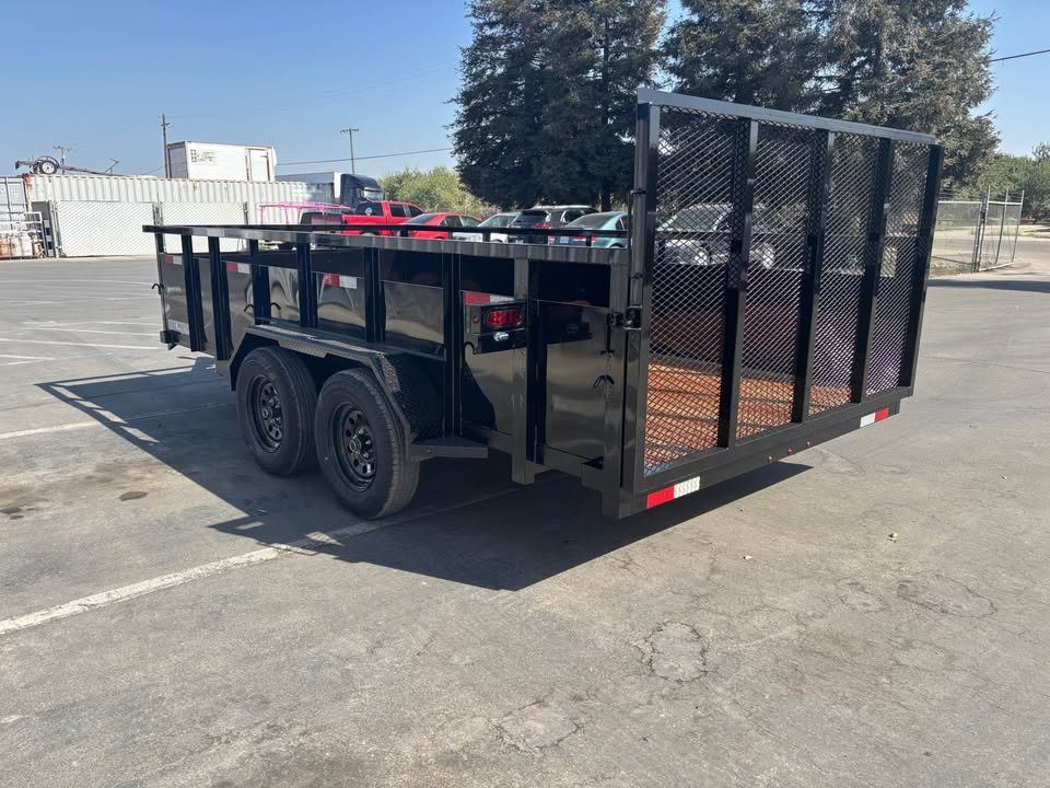 New 2026 Iron Panther Utility Box Trailer 7x14x2