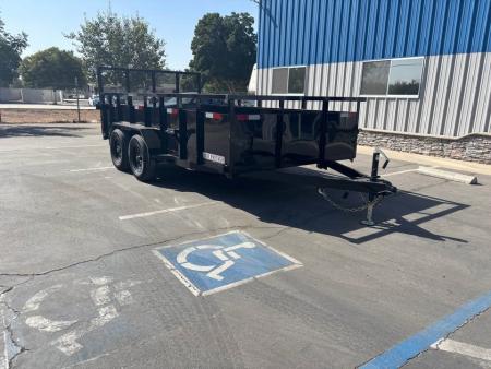 New 2026 Iron Panther Utility Box Trailer 7x14x2