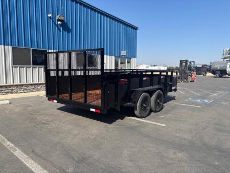 New 2026 Iron Panther Utility Box Trailer 7x14x2