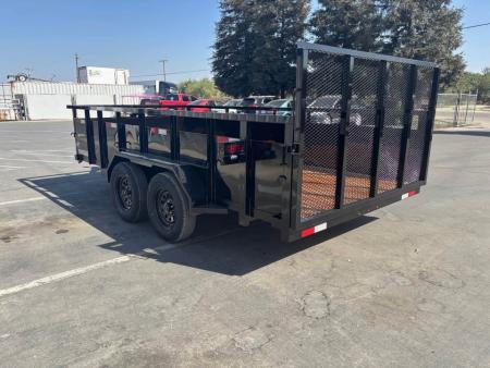 New 2026 Iron Panther Utility Box Trailer 7x14x2