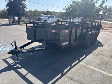New 2026 Iron Panther Utility Box Trailer 7x14x2