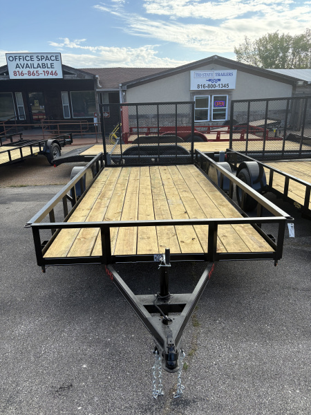 New 2025 Rice Trailers 12FT Utility Trailer