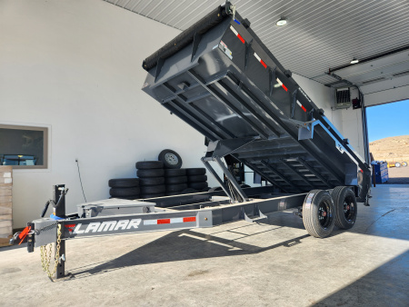 New 2025 Lamar 16' Dump Trailer 16K
