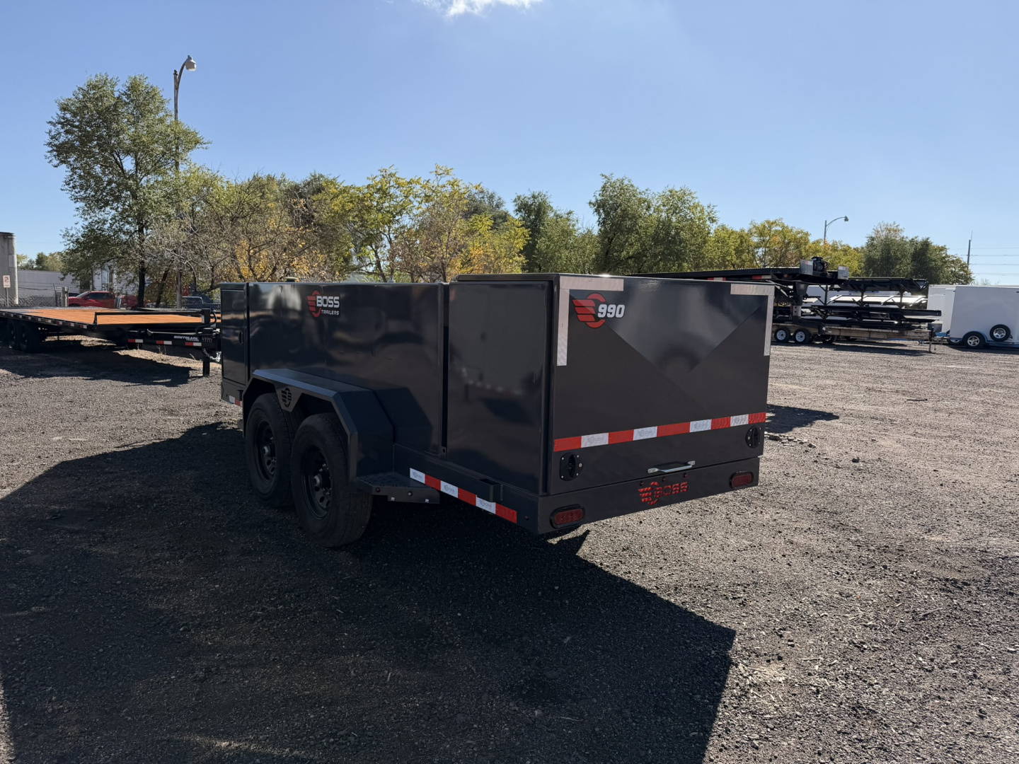 New 2026 Farm Boss 990 Gallon Mobile Fueling Trailer