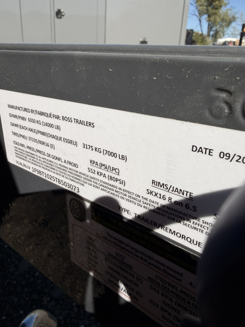 New 2026 Farm Boss 990 Gallon Mobile Fueling Trailer