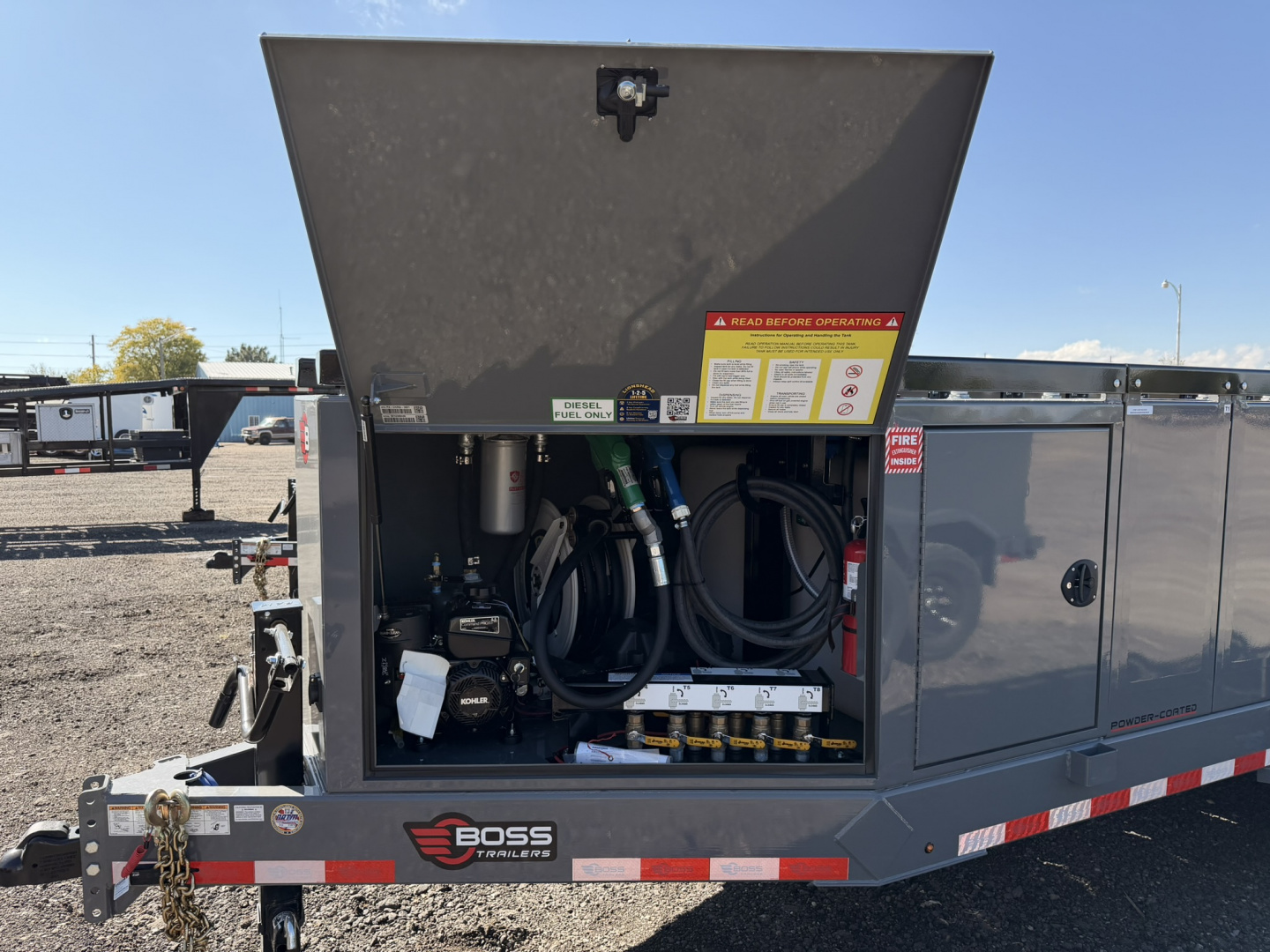 New 2026 Farm Boss 880 Gallon Multi-Fuel Tank Trailer