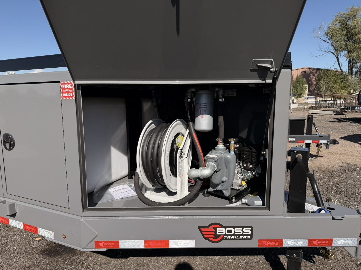 New 2026 Farm Boss 880 Gallon Multi-Fuel Tank Trailer