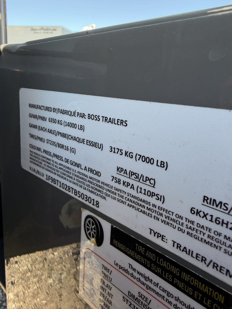 New 2026 Farm Boss 880 Gallon Multi-Fuel Tank Trailer