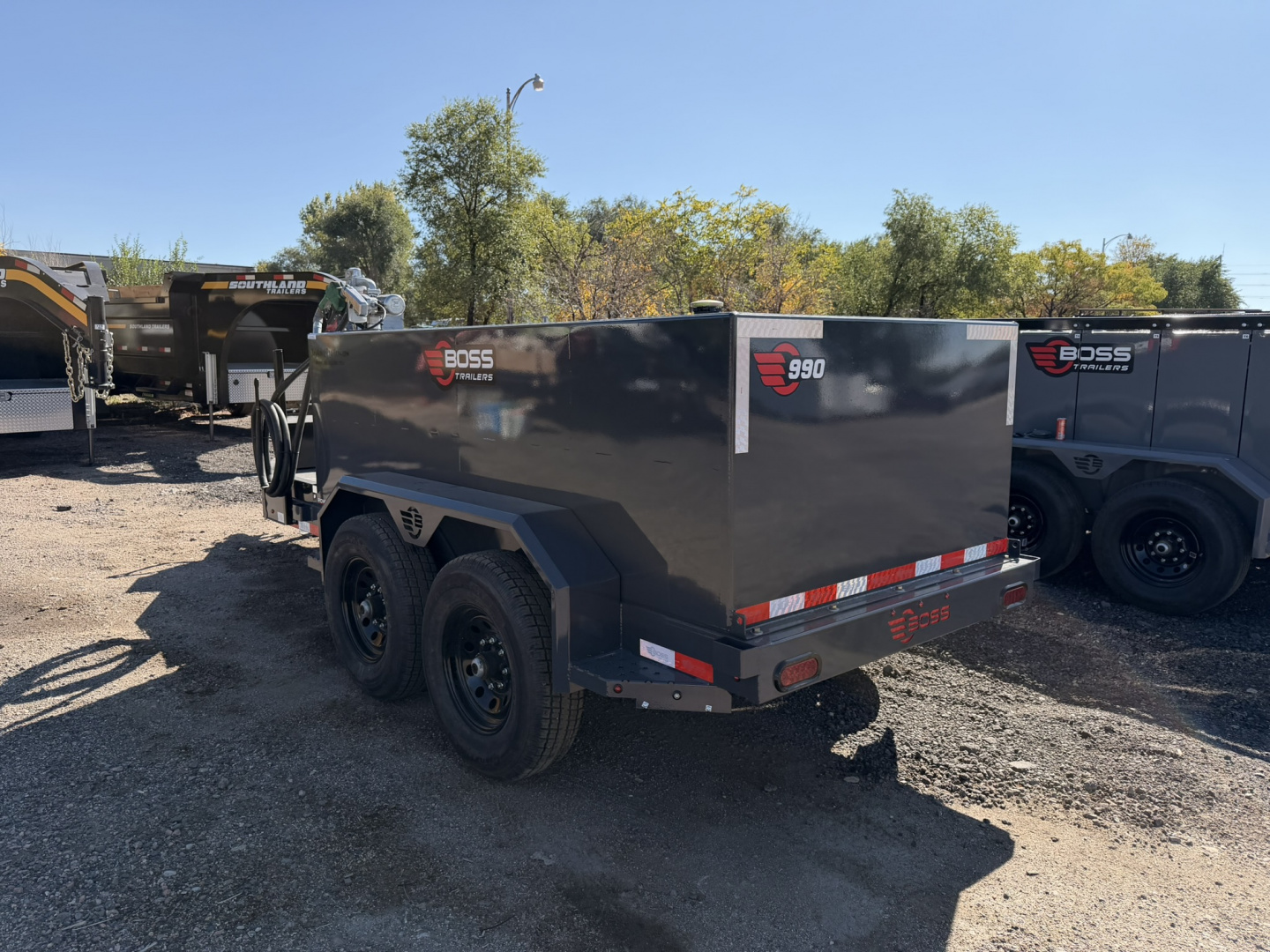 New 2026 Farm Boss 990 Gallon Fuel Tank Trailer