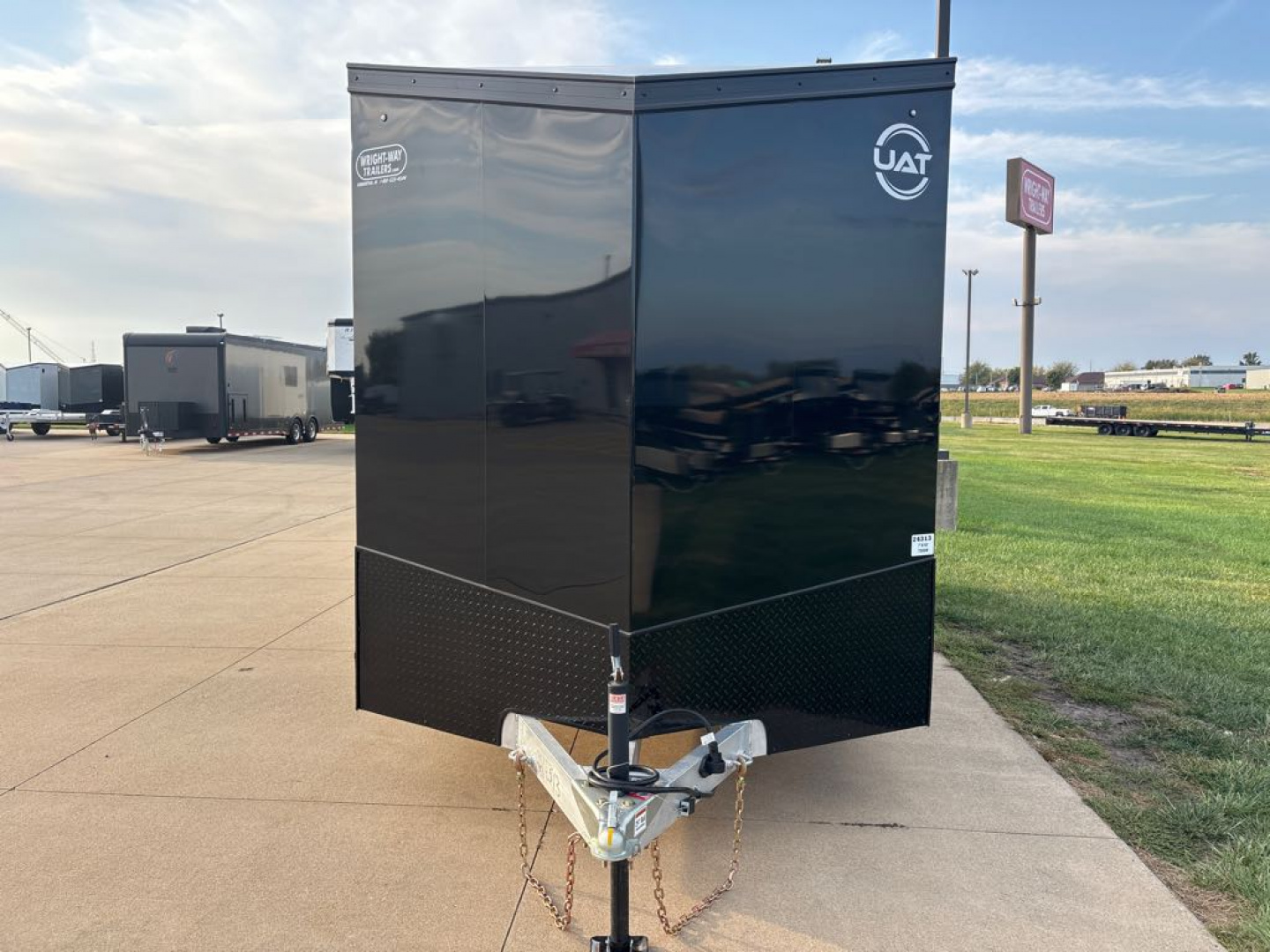 New 2026 United Trailers UATV-716TA35-8.5 Cargo / Enclosed Trailer