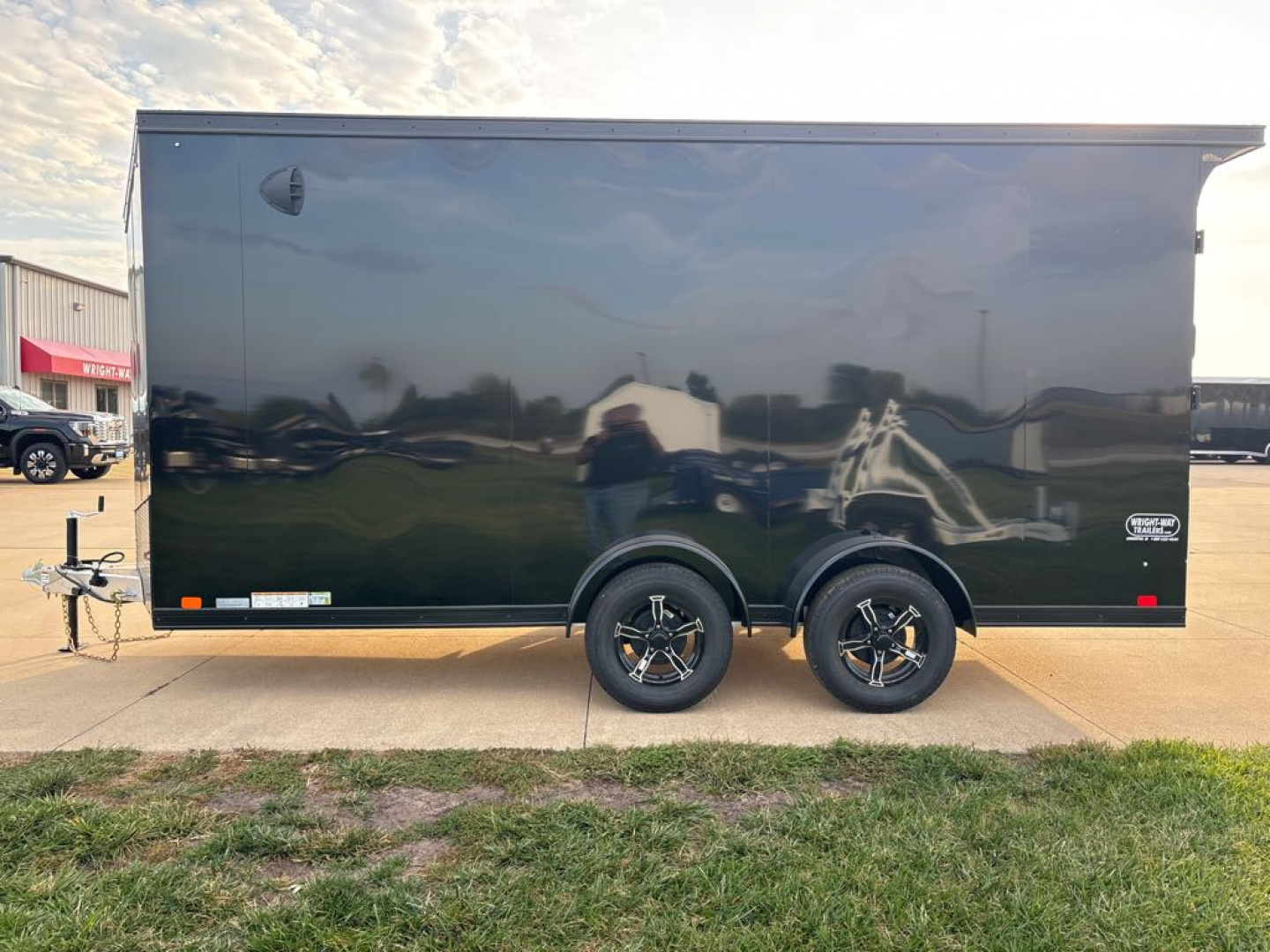 New 2026 United Trailers UATV-716TA35-8.5 Cargo / Enclosed Trailer