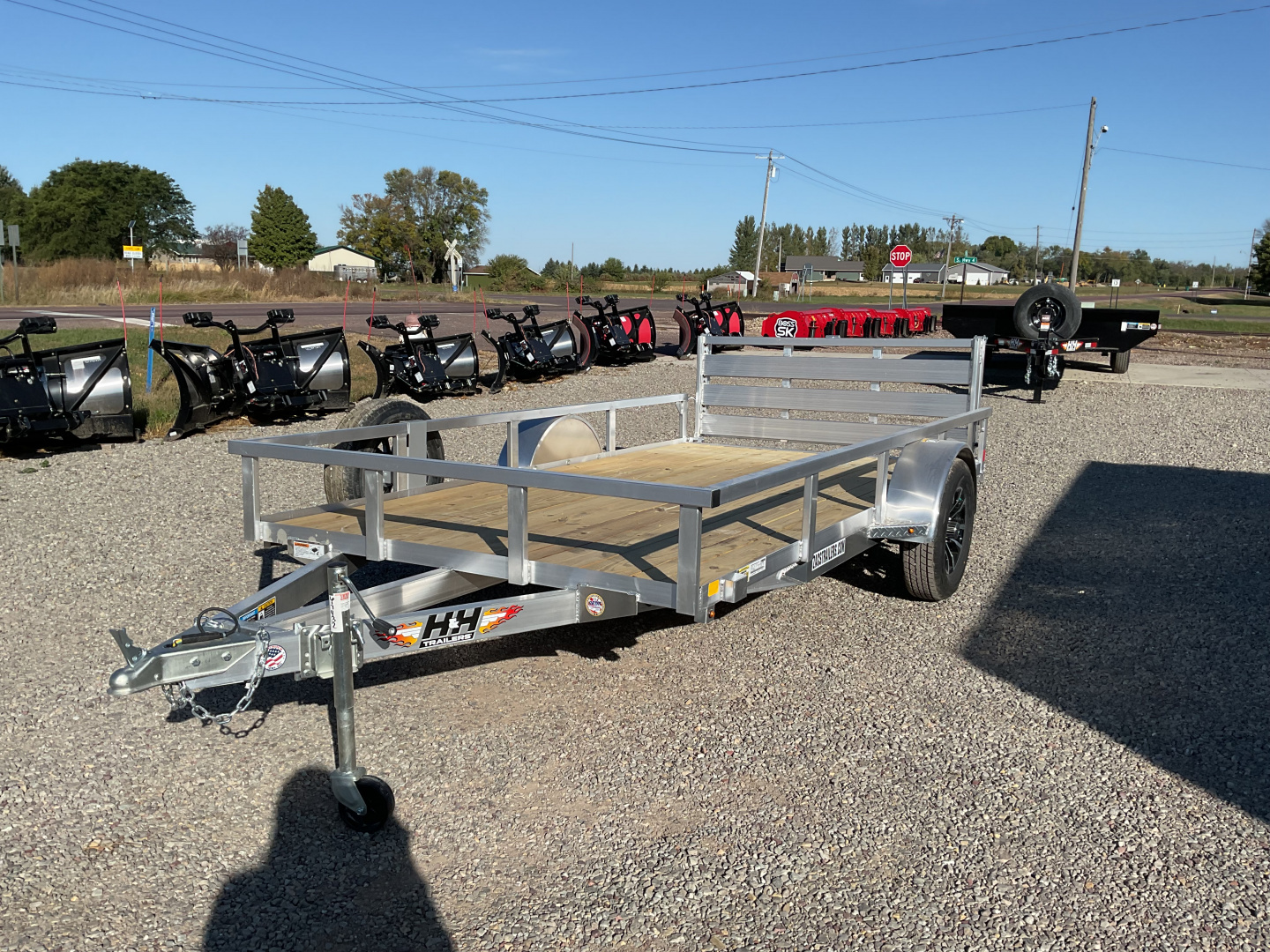 New 2026 H&H Trailers H7612RSA-030 Utility Trailer