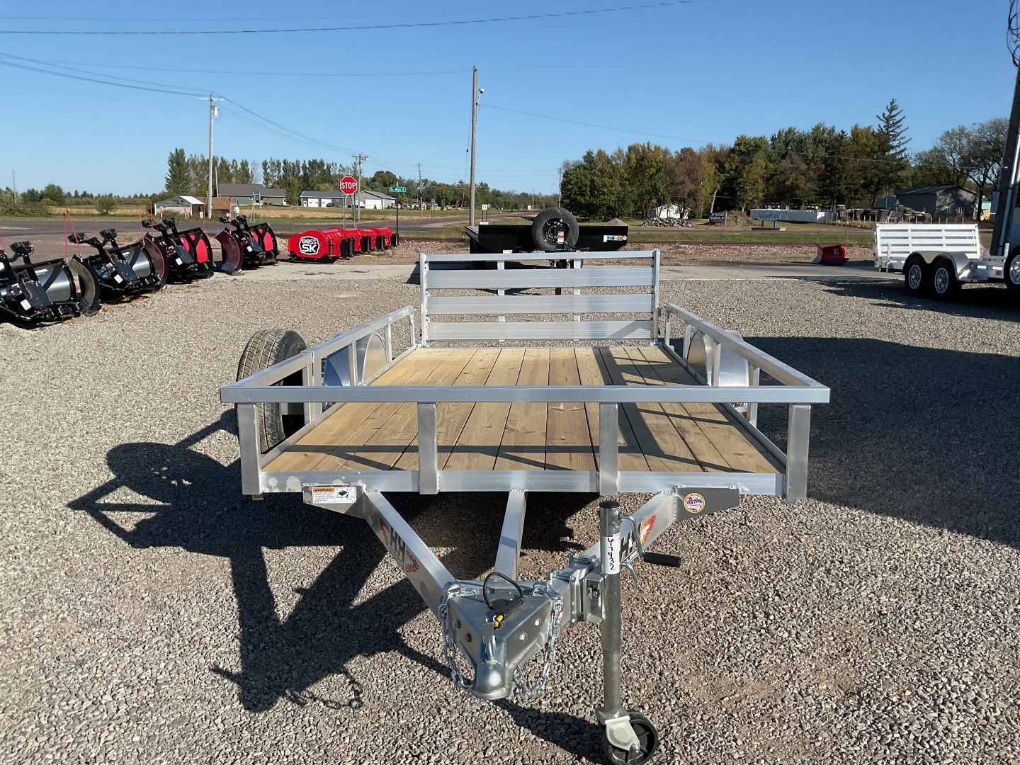 New 2026 H&H Trailers H7612RSA-030 Utility Trailer