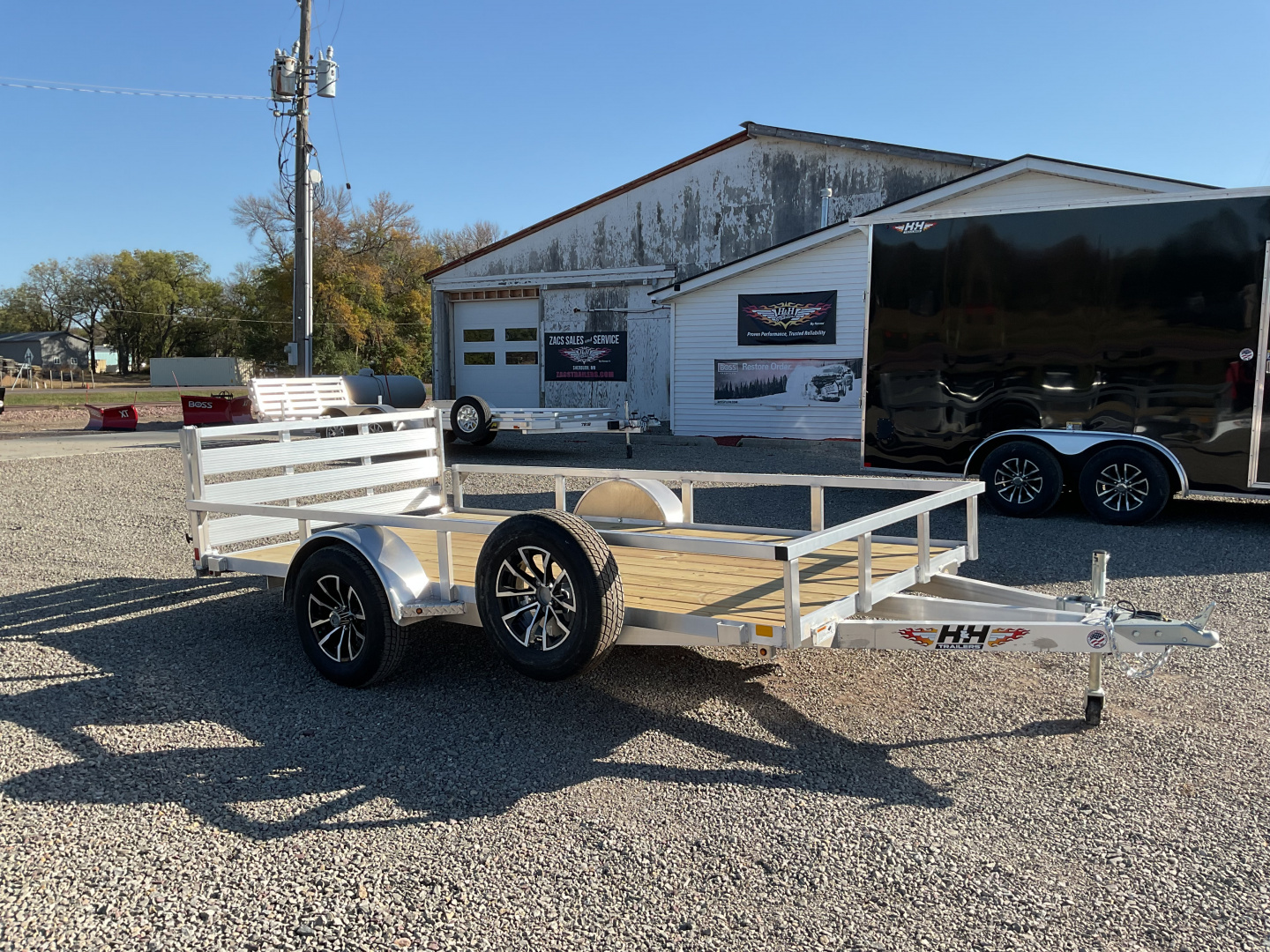 New 2026 H&H Trailers H7612RSA-030 Utility Trailer