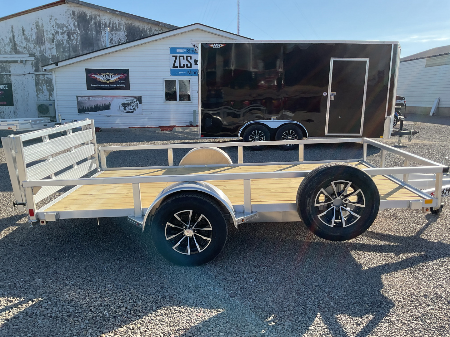 New 2026 H&H Trailers H7612RSA-030 Utility Trailer