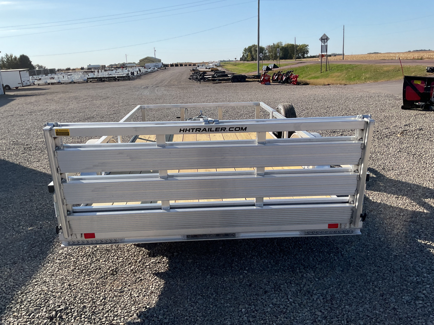New 2026 H&H Trailers H7612RSA-030 Utility Trailer