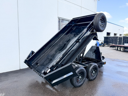 New DTB 60X10 10K DUMP TRAILER- BLACK