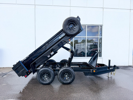 New DTB 60X10 10K DUMP TRAILER- BLACK