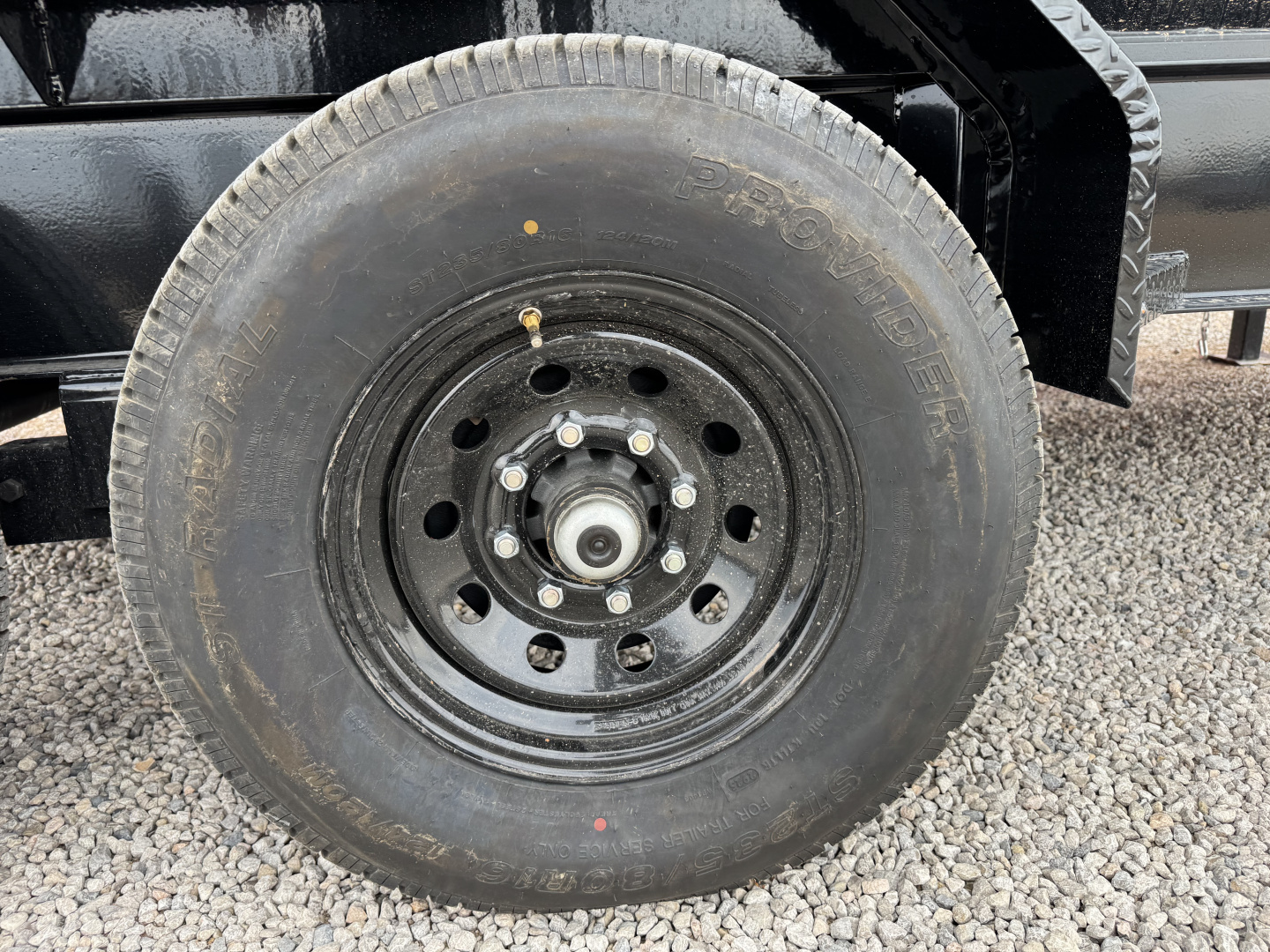 New 2026 RawMaxx RDX 83X14 GN ROLL OFF 14K TRAILER+ 3BINS Dump Trailer