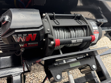 New 2026 RawMaxx RDX 83X14 GN ROLL OFF 14K TRAILER+ 3BINS Dump Trailer