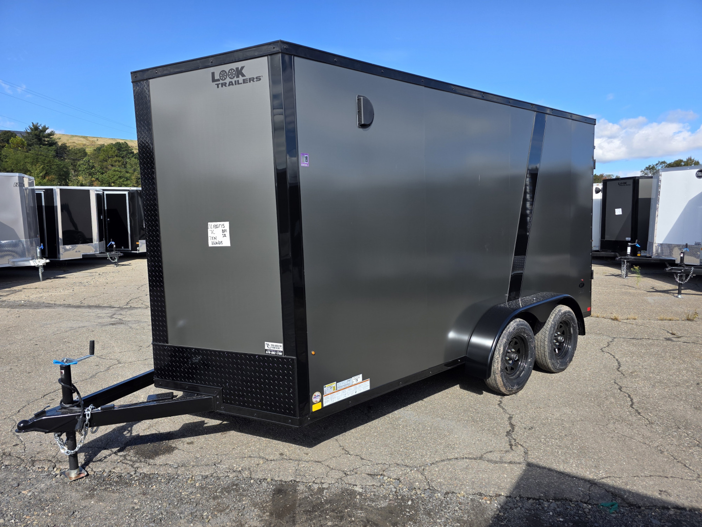 New 2026 Look Trailers ST DLX 7X14 7K - UTV Cargo / Enclosed Trailer