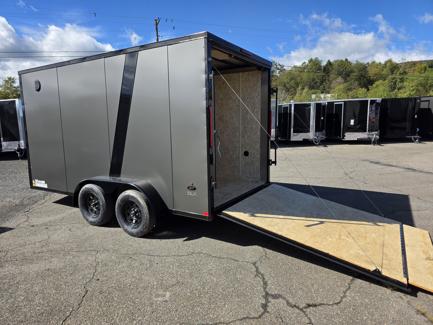 New 2026 Look Trailers ST DLX 7X14 7K - UTV Cargo / Enclosed Trailer