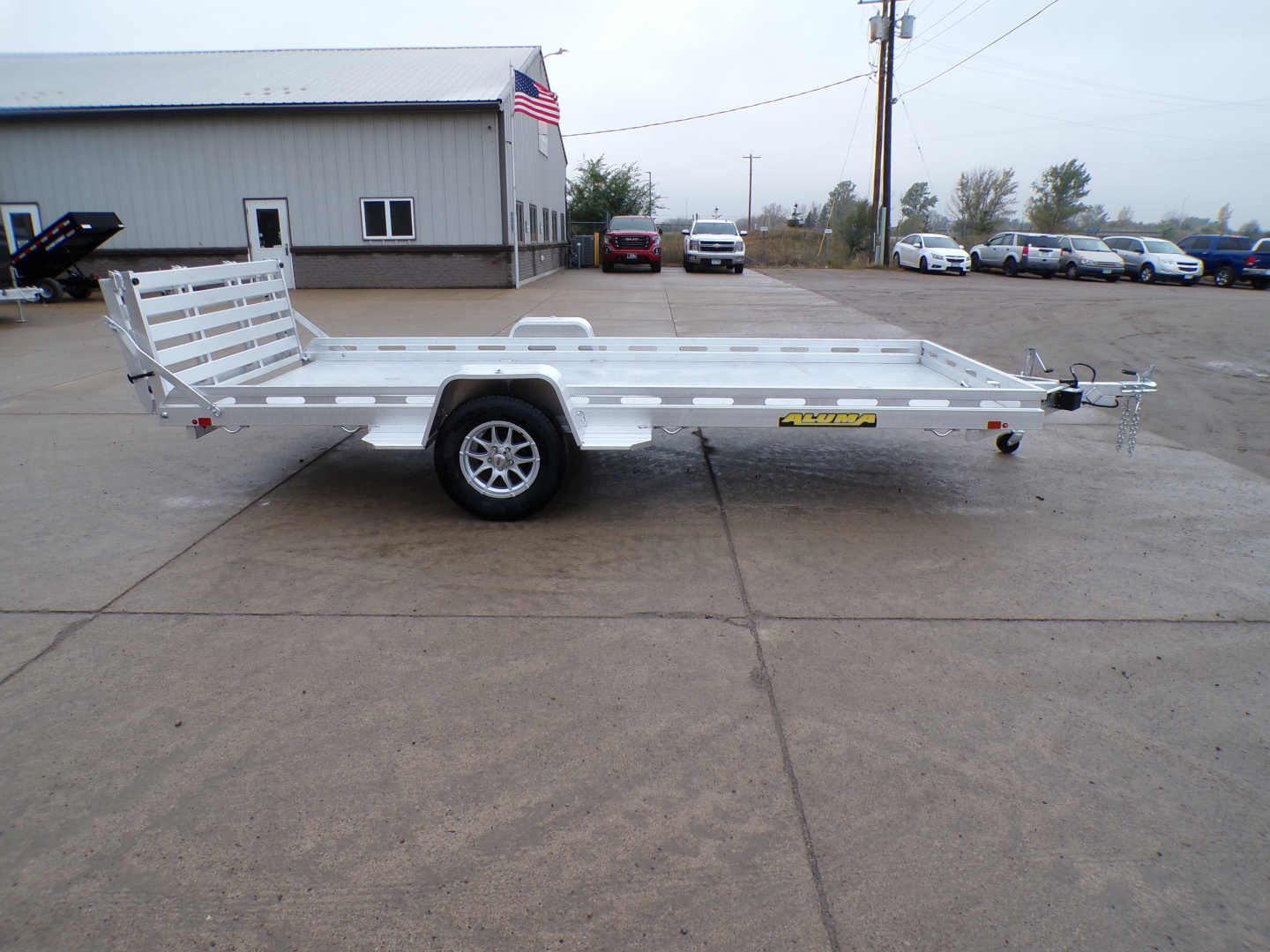 New 2026 Aluma 7815S -BT Utility Trailer - 425