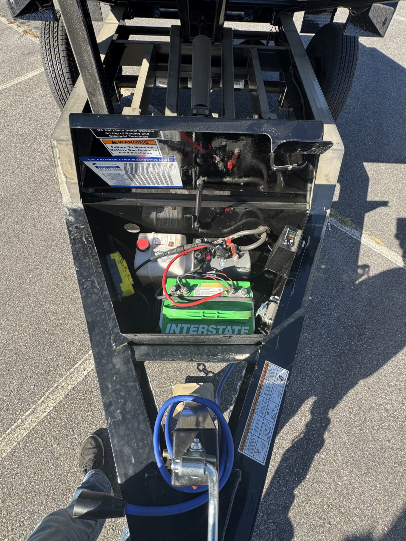 New 2026 Load Trail 5'X8' Single Axle Dump Trailer w/Hoist