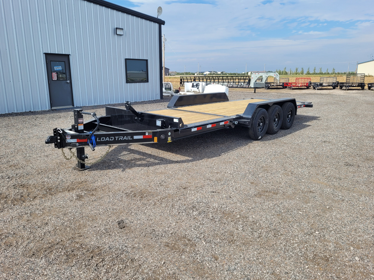 New 2026 Load Trail 83"x22' BP Triple Axle Tilt Trailer