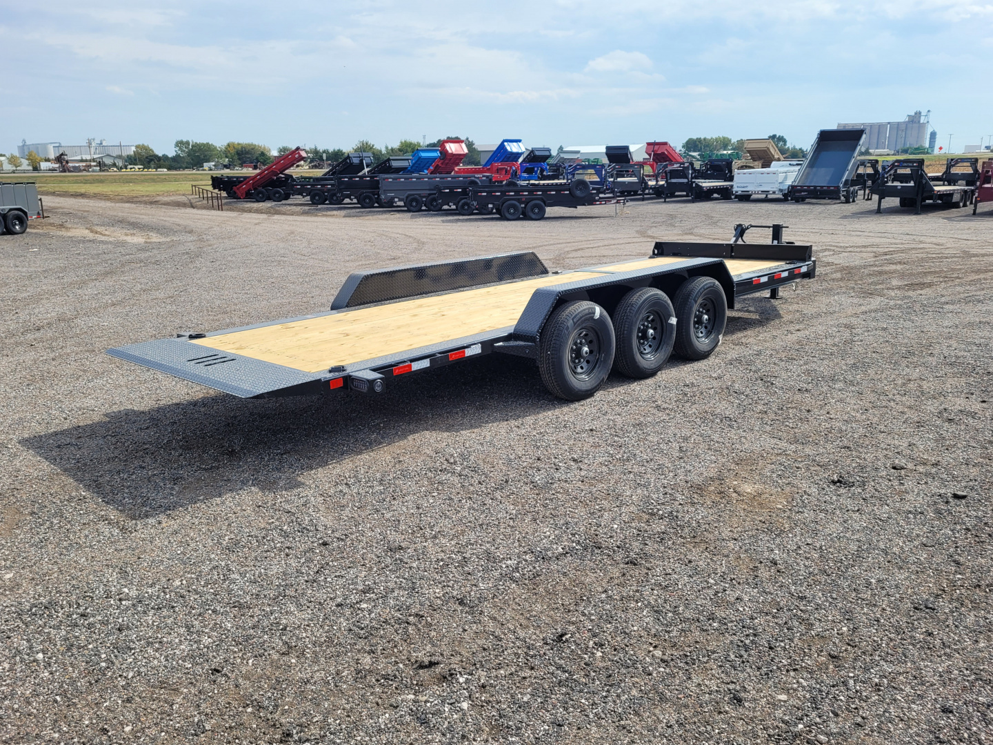 New 2026 Load Trail 83"x22' BP Triple Axle Tilt Trailer