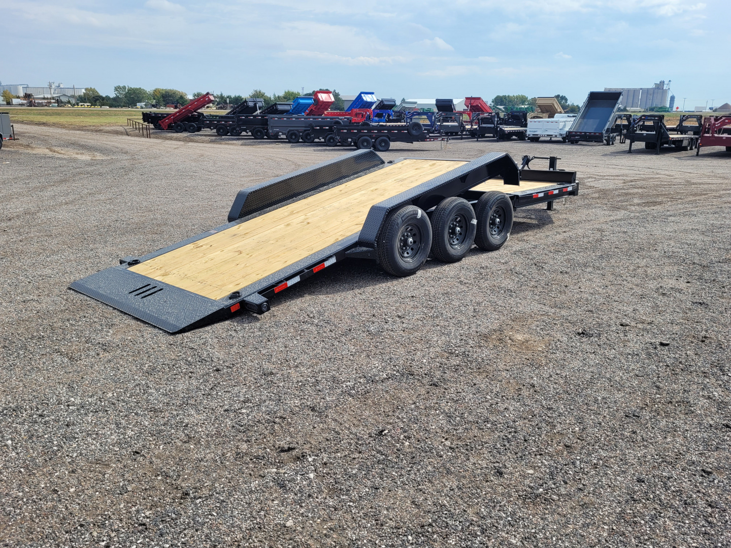 New 2026 Load Trail 83"x22' BP Triple Axle Tilt Trailer