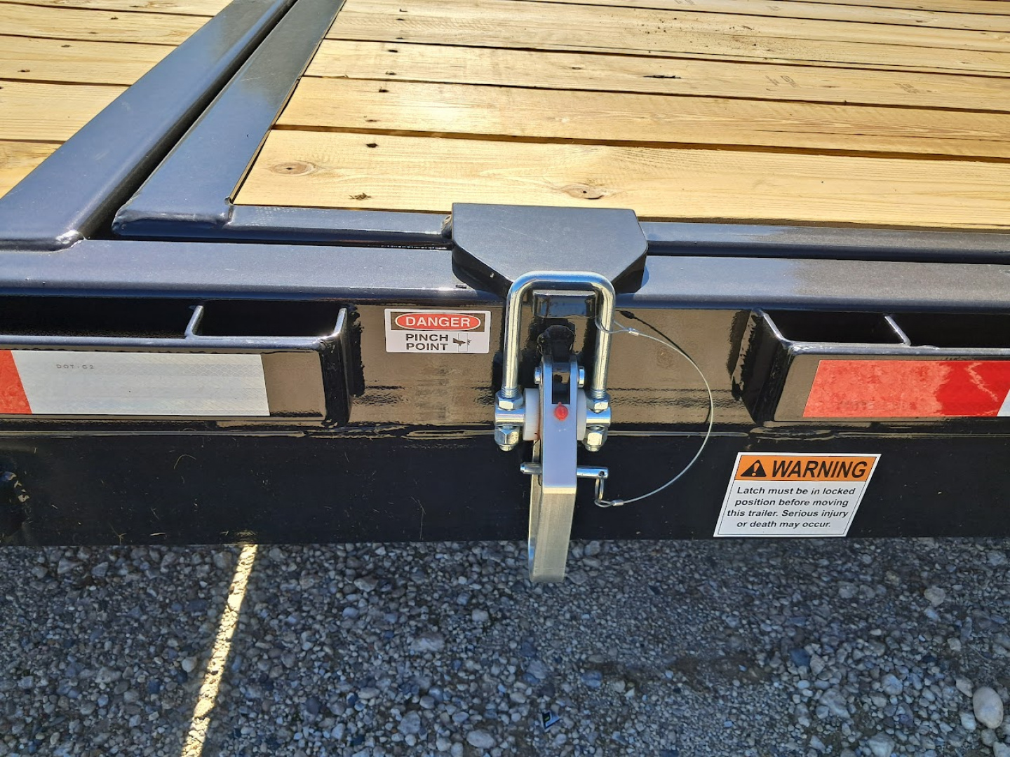 New 2025 Midsota NTB22-BP-154 83"X22' Equipment Trailer 15.4k