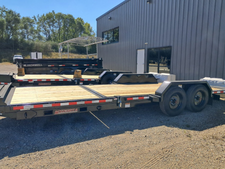 New 2025 Midsota NTB22-BP-154 83"X22' Equipment Trailer 15.4k