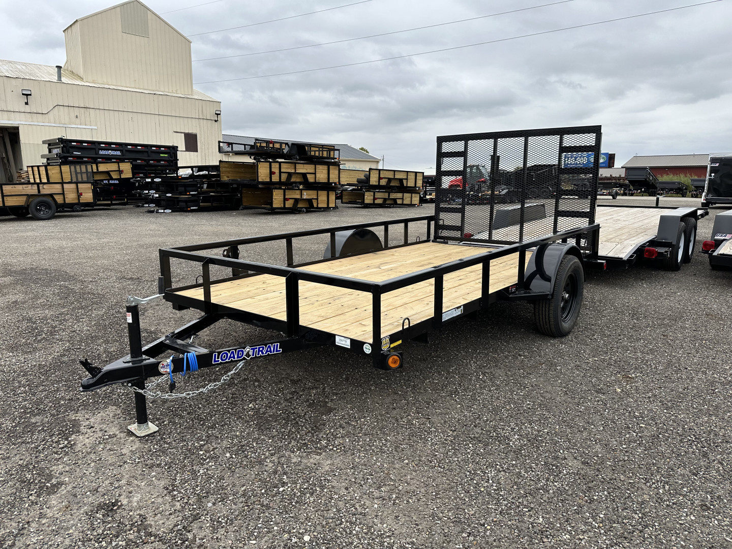 New 2026 Load Trail 77x12 Low Side 3k Landscape Trailer