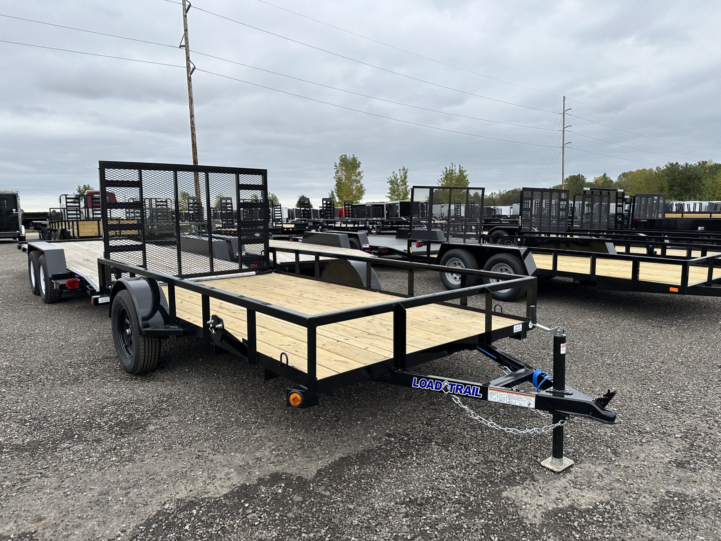 New 2026 Load Trail 77x12 Low Side 3k Landscape Trailer
