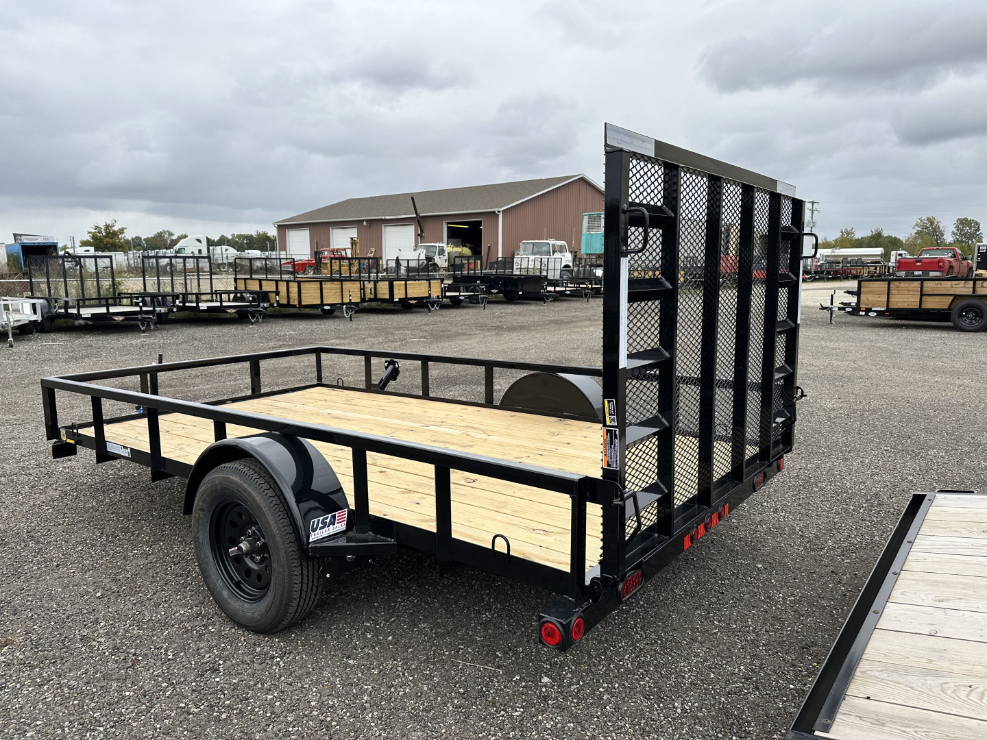 New 2026 Load Trail 77x12 Low Side 3k Landscape Trailer