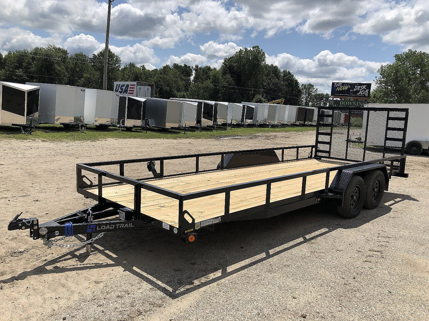 New 2025 Load Trail 83"X18' Utility Trailer