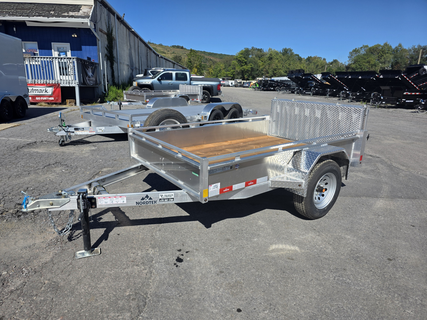New 2026 Nordtek 5X8 - ALUMINUM Utility Trailer